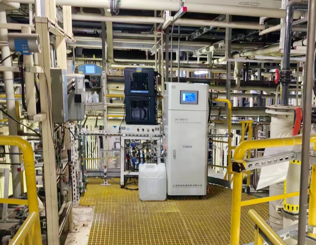 半導體生產過程水質監測新突破！淳業 T9001 型氨氮在線監測儀成功落地