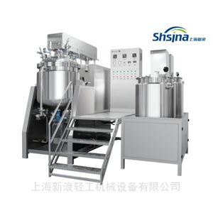 SXL-500L雙向攪拌乳化機(jī) 內(nèi)外循環(huán)真空均質(zhì)乳化鍋