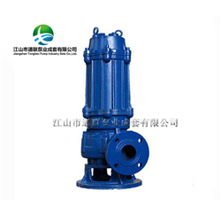 不堵塞污水污物潜水泵
