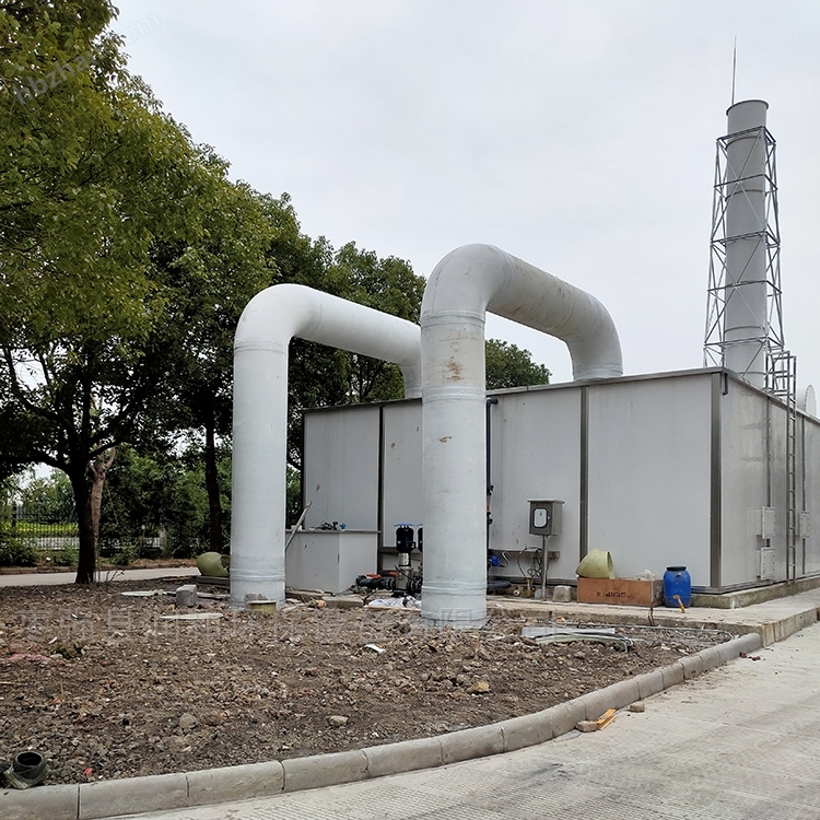 生物噴淋除臭塔鴨糞發(fā)酵陽光棚惡臭氣體治理