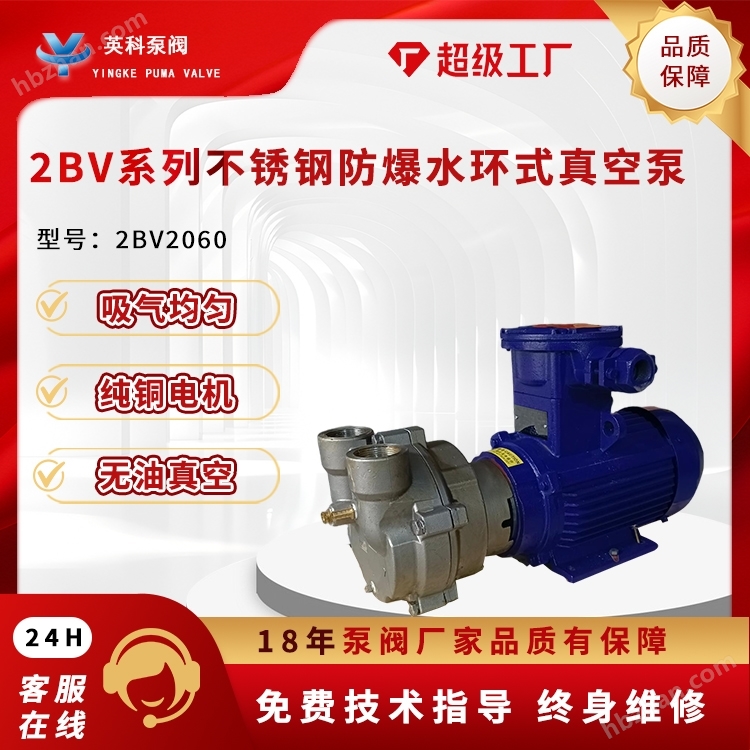 不銹鋼防爆水環(huán)真空泵