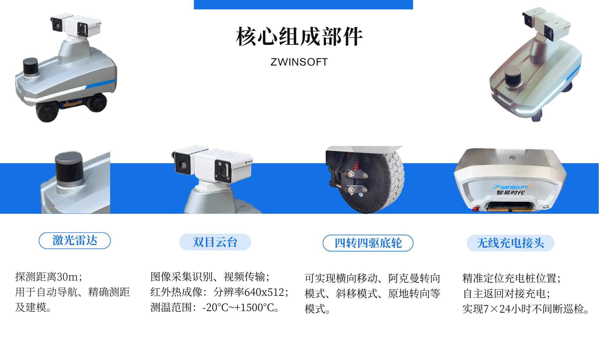 智易时代轮式巡检机器人打造“无人值守”新范式