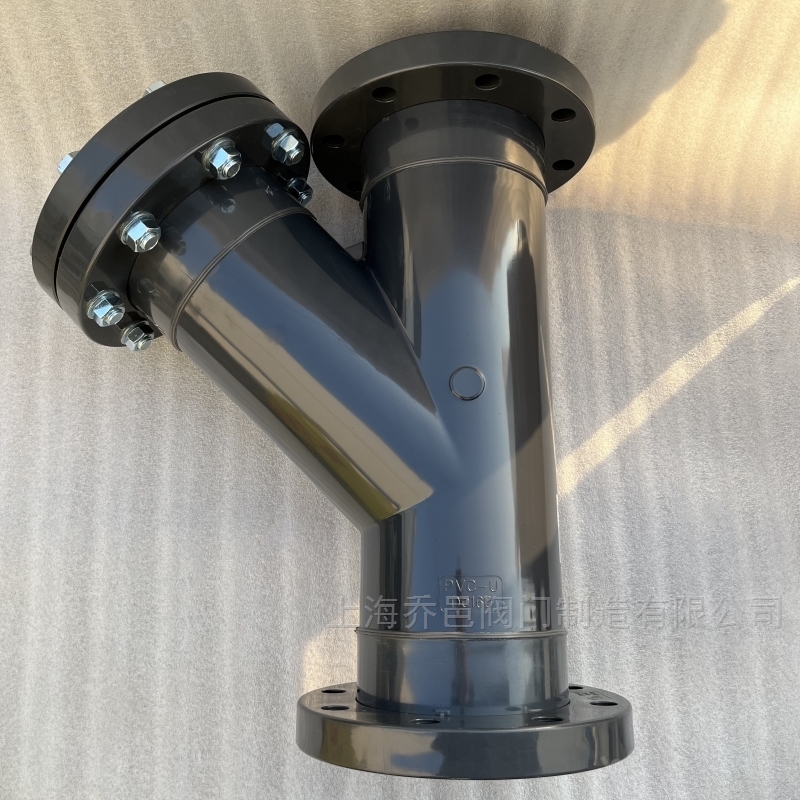 UPVC法兰Y型过滤器
