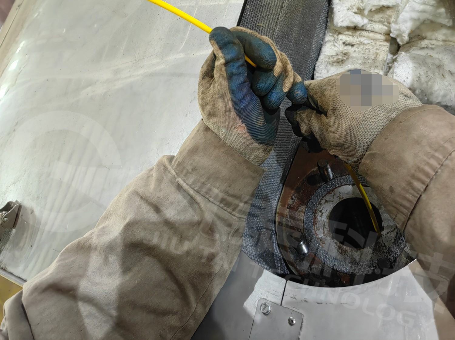 E系列管道内窥镜实战案例：精准检测，为电厂汽轮机“心脏