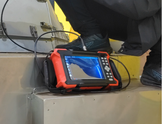 E系列管道内窥镜实战案例：精准检测，为电厂汽轮机“心脏