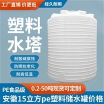 15立方pe塑料儲水罐價格