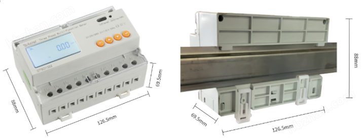 导轨式光伏防逆流电表